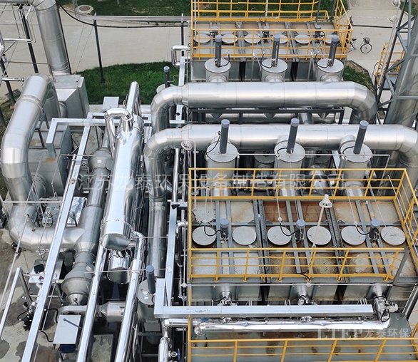 蒸汽脫附（fù）+冷凝回收裝置